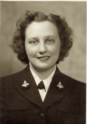 WAVE Mildred Kaiser's military portrait