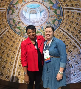 The author with Carla Hayden, Librarian of Congress