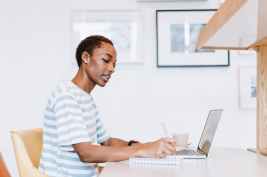 african american black woman casual chair